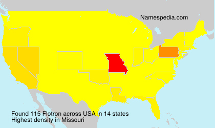 Surname Flotron in USA Surname Flotron in USA