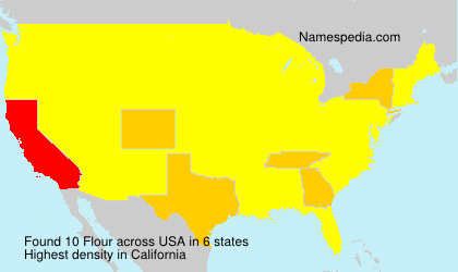 Surname Flour in USA Surname Flour in USA