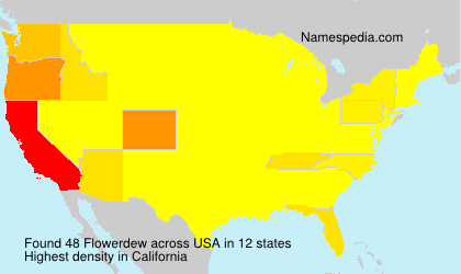 Surname Flowerdew in USA Surname Flowerdew in USA