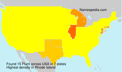 Surname Flunt in USA Surname Flunt in USA