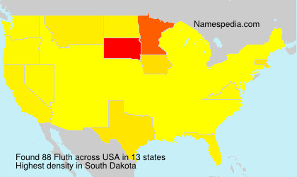 Surname Fluth in USA Surname Fluth in USA