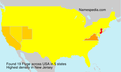 Surname Flyge in USA Surname Flyge in USA