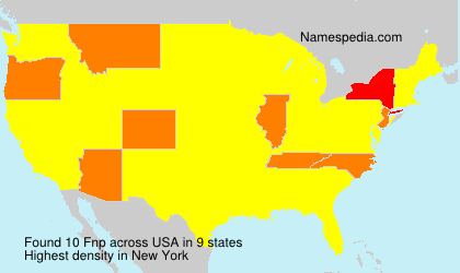 Surname Fnp in USA