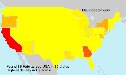 Surname Fobi in USA Surname Fobi in USA