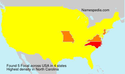 Surname Focal in USA Surname Focal in USA