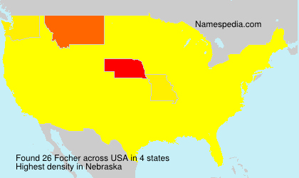 Surname Focher in USA Surname Focher in USA