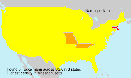 Surname Fockelmann in USA Surname Fockelmann in USA