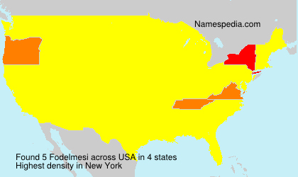 Surname Fodelmesi in USA Surname Fodelmesi in USA