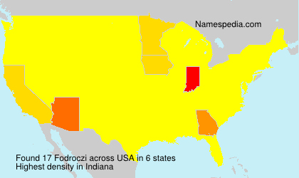 Surname Fodroczi in USA Surname Fodroczi in USA