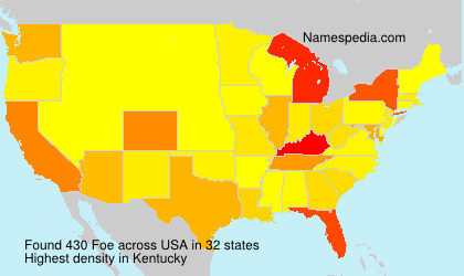 Surname Foe in USA Surname Foe in USA