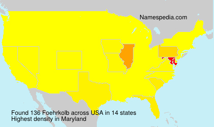 Surname Foehrkolb in USA Surname Foehrkolb in USA