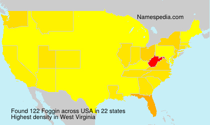 Surname Foggin in USA Surname Foggin in USA