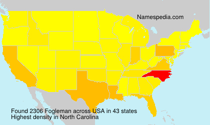 Surname Fogleman in USA Surname Fogleman in USA