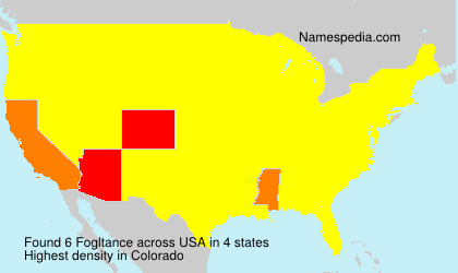 Surname Fogltance in USA Surname Fogltance in USA