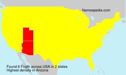 Surname Fogth in USA Surname Fogth in USA