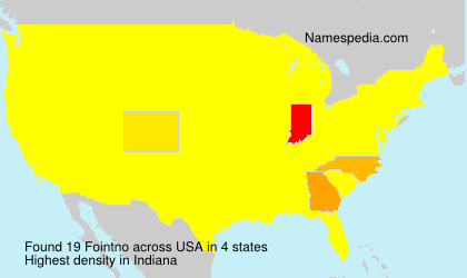 Surname Fointno in USA Surname Fointno in USA
