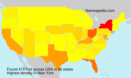 Surname Foit in USA Surname Foit in USA