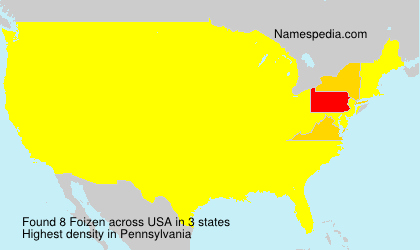Surname Foizen in USA Surname Foizen in USA