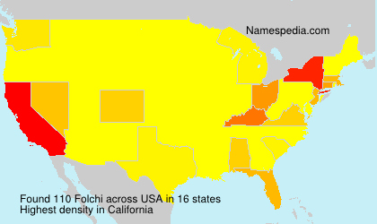 Surname Folchi in USA Surname Folchi in USA