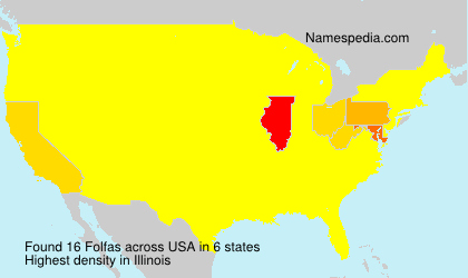 Surname Folfas in USA Surname Folfas in USA