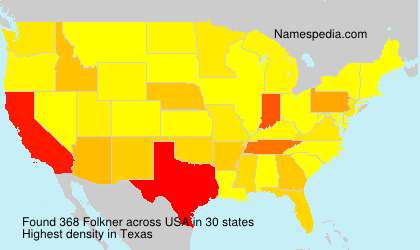 Surname Folkner in USA Surname Folkner in USA