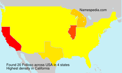 Surname Folloso in USA Surname Folloso in USA