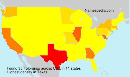 Surname Folorunso in USA Surname Folorunso in USA