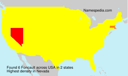 Surname Foncault in USA Surname Foncault in USA