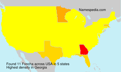 Surname Foncha in USA Surname Foncha in USA