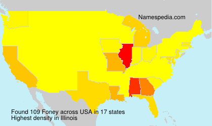 Surname Foney in USA Surname Foney in USA