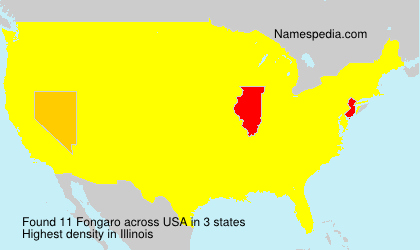 Surname Fongaro in USA Surname Fongaro in USA