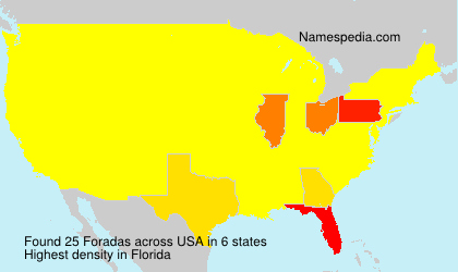 Surname Foradas in USA Surname Foradas in USA