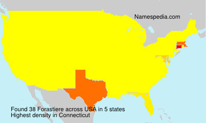 Surname Forastiere in USA Surname Forastiere in USA