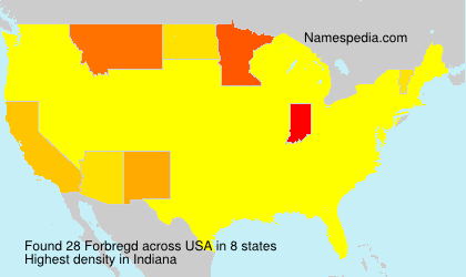 Surname Forbregd in USA Surname Forbregd in USA
