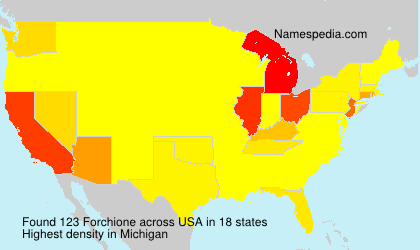 Surname Forchione in USA Surname Forchione in USA