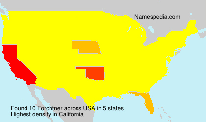 Surname Forchtner in USA Surname Forchtner in USA