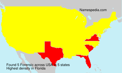 Surname Forensic in USA Surname Forensic in USA