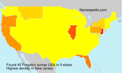 Surname Forgatch in USA Surname Forgatch in USA