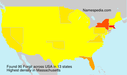 Surname Forgit in USA Surname Forgit in USA