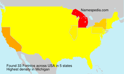 Surname Forintos in USA Surname Forintos in USA