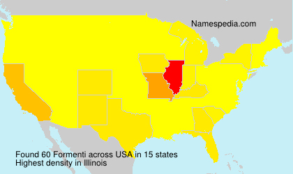 Surname Formenti in USA Surname Formenti in USA