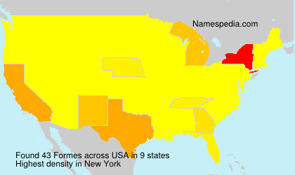 Surname Formes in USA Surname Formes in USA
