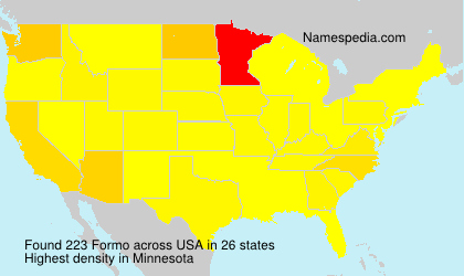 Surname Formo in USA Surname Formo in USA