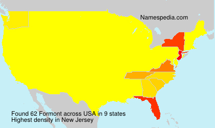 Surname Formont in USA Surname Formont in USA