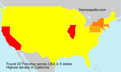 Surname Foroohar in USA Surname Foroohar in USA