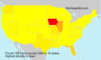 Surname Forret in USA Surname Forret in USA