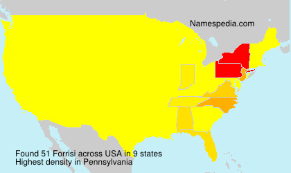 Surname Forrisi in USA Surname Forrisi in USA