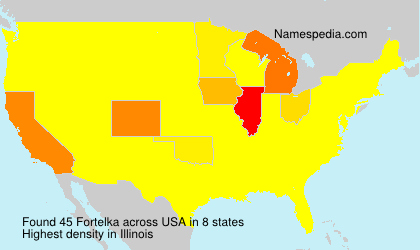 Surname Fortelka in USA Surname Fortelka in USA