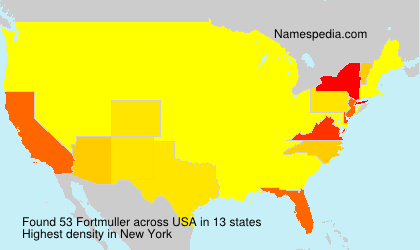 Surname Fortmuller in USA Surname Fortmuller in USA