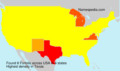 Surname Fortolis in USA Surname Fortolis in USA